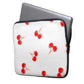 Cherry Pattern Pop-Version Laptopschutzhülle (Vorderseite Links)