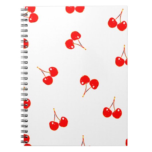 Cherry Pattern Pop-Version Notizblock (Vorderseite)