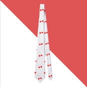 Cherry Pattern Red Fruit Krawatte
