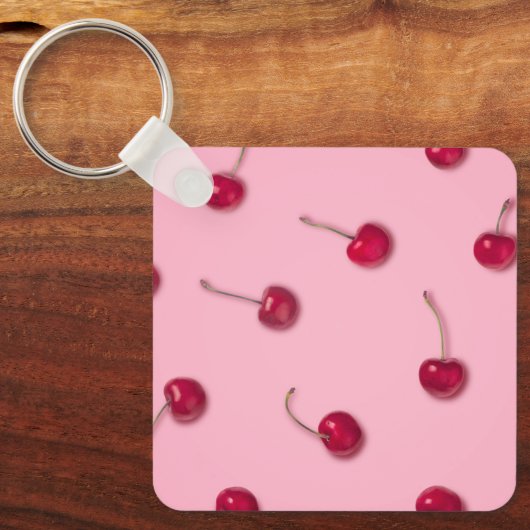 Cherry Pattern Schlüsselanhänger (Vorderseite)
