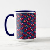 Cherry Pattern Tasse (Links)