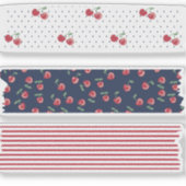 Cherry Pattern Washi Tape Aufkleber (Vorderseite)