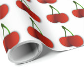 Cherry Pattern Wrapping Paper Geschenkpapier (Rolleneckpunkt)