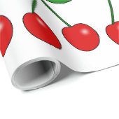 Cherry Pattern Wrapping Paper Geschenkpapier (Rolleneckpunkt)