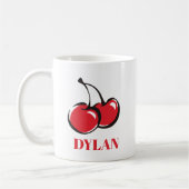 Cherry personalized Mug Kaffeetasse (Links)