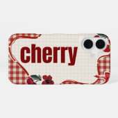 Cherry Phone case iPhone 16 Hülle (Rückseite (Horizontal))