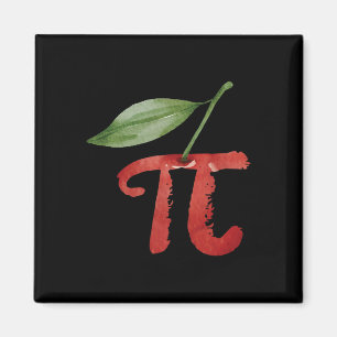 Cherry Pi Day Funny Pie Cherries 3.14 Spaß Scienc Magnet