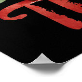 Cherry Pi Day Funny Pie Cherries 3.14 Spaß Scienc Poster (Ecke)