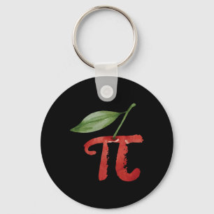 Cherry Pi Day Funny Pie Cherries 3.14 Spaß Scienc Schlüsselanhänger