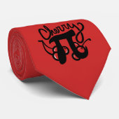 Cherry Pi Day Krawatte (Gerollt)