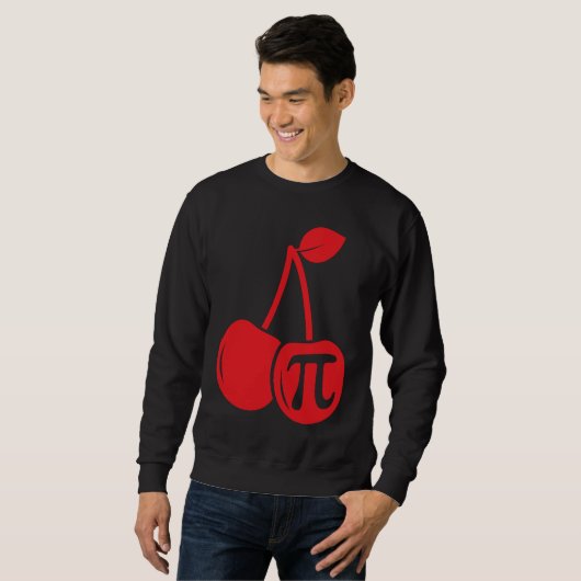 Cherry Pi Day  Math Nerd Pie Teacher 3 14 Science Sweatshirt (Vorne ganz)