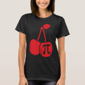 Cherry Pi Day  Math Nerd Pie Teacher 3 14 Science T-Shirt (Vorderseite)