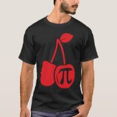 Cherry Pi Day Math Nerd Pie Teacher 3 14 Science T-Shirt (Vorderseite)
