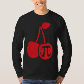 Cherry Pi Day Math Nerd Pie Teacher 3 14 Science T-Shirt (Vorderseite)