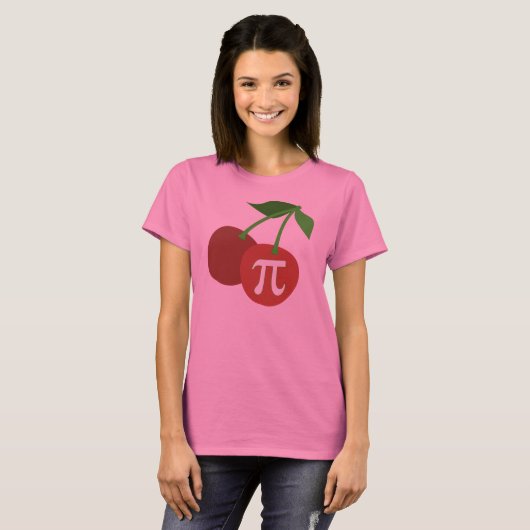 Cherry Pi Day T-Shirt (Vorne ganz)