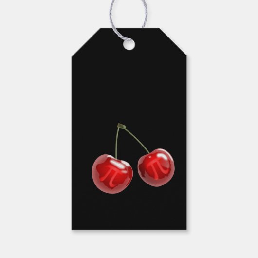 Cherry Pi Geschenkanhänger (Vorderseite)
