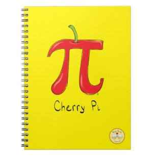 Cherry Pi Niedlich Mah Pi Day Notebook Notizblock