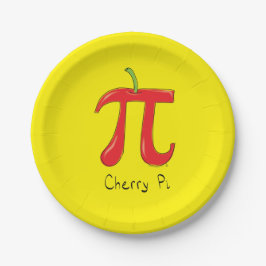 Cherry Pi Niedlich Mah Pi Day Party Teller
