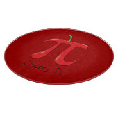 Cherry Pi Niedlich Mah Pi Day Pie Cutting Board Schneidebrett (Ecke)