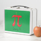 Cherry Pi Niedlich Mathe Pi Tagesessenbox Metall Brotdose (Beispiel)