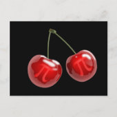 Cherry Pi Postkarte (Vorderseite)
