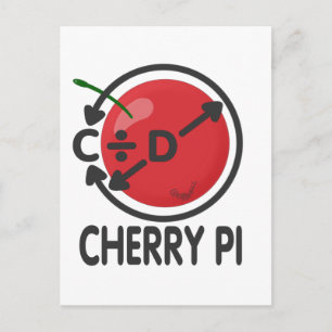 Cherry Pi Postkarte