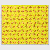 Cherry Pi Symbol Niedlich Mathematiklehrer Geschenkpapier (Flach)