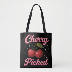Cherry Picked Pink Sparkle Retro Glam Tasche