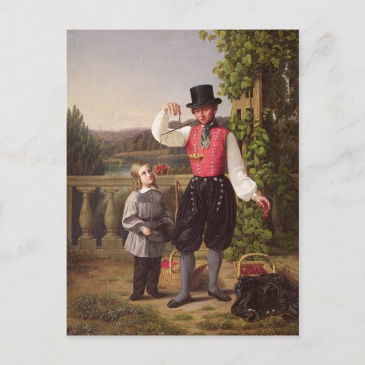 Cherry Pickers Postkarte (Vorderseite)