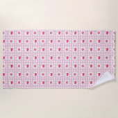 Cherry Picnic Beach Handtuch (Vorderseite)