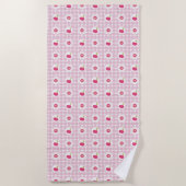 Cherry Picnic Beach Handtuch (Vorderseite)