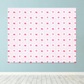 Cherry Picnic Canvas Print Leinwanddruck (Insitu (Holzboden))