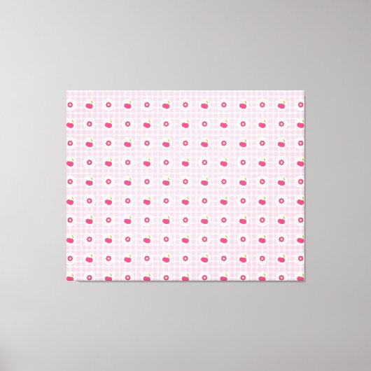 Cherry Picnic Canvas Print Leinwanddruck (Vorderseite)