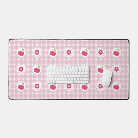 Cherry Picnic Desk Mat Schreibtischunterlage (Tastatur & Maus)