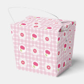 Cherry Picnic Favor Box Geschenkschachtel (Rückseite)