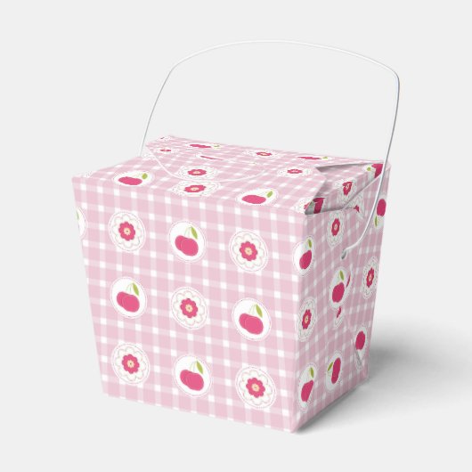 Cherry Picnic Favor Box Geschenkschachtel (Vorderseite)