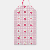 Cherry Picnic Gift Tags Geschenkanhänger (Vorderseite)