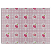 Cherry Picnic Glass Cutting Board Schneidebrett (Vorderseite)