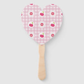 Cherry Picnic Hand Fans Fächer (Rückseite)