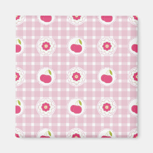 Cherry Picnic Magnet