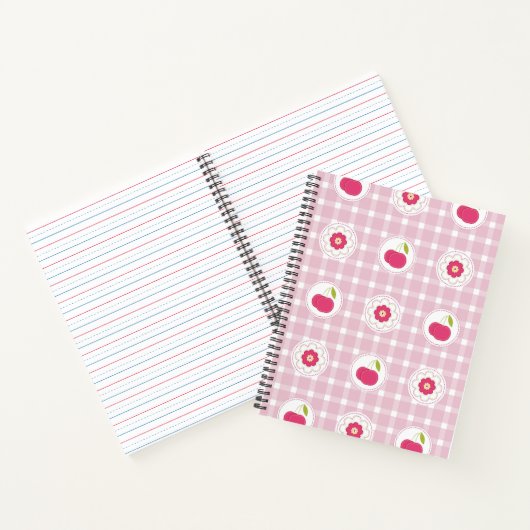 Cherry Picnic-Notebook Notizblock (Innenseite)