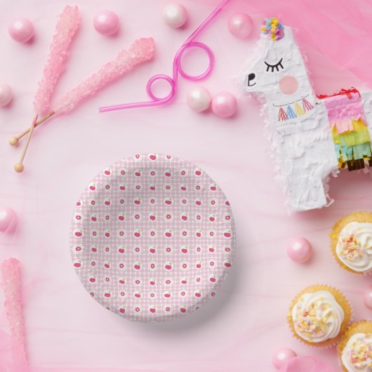 Cherry Picnic Paper Bowls Pappteller (Party)