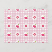 Cherry Picnic Postcard Postkarte (Vorderseite)