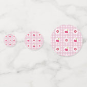Cherry Picnic Table Confetti Konfetti (Rückseiten)