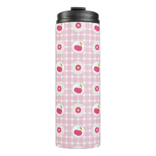 Cherry Picnic Thermal Tumbler Thermosbecher