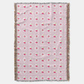 Cherry Picnic Throw Decke (Vorderseite Vertikal)