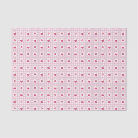 Cherry Picnic Tissue Paper Seidenpapier (Vorderseite)