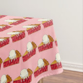Cherry Pie a la Mode Ice Creme Slice Dessert Küche Tischdecke (Beispiel)