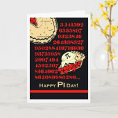 Cherry Pie Ala Mode for Pi Day Karte (Gelbe Blume)