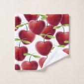 Cherry Pie Badtuch Set (Waschlappen)